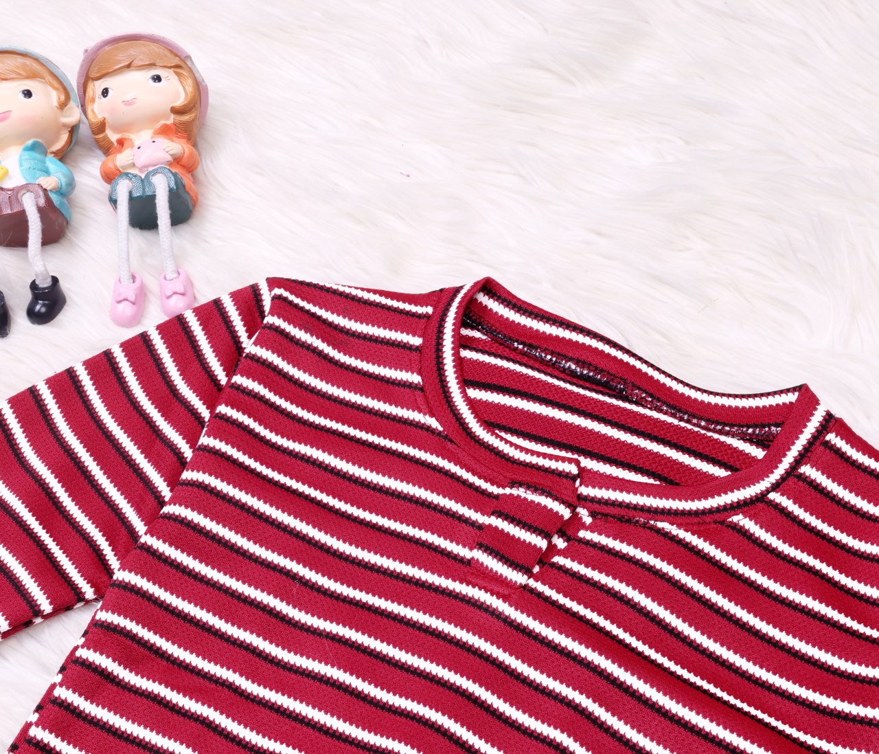 Shinydots Baby Boys Striped Red Full-Sleeve T-Shirt & Track Set – Stylish & Comfortable Kids Outfit